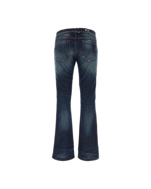 DIESEL Stretch denim d-backler jeans in Blue für Herren