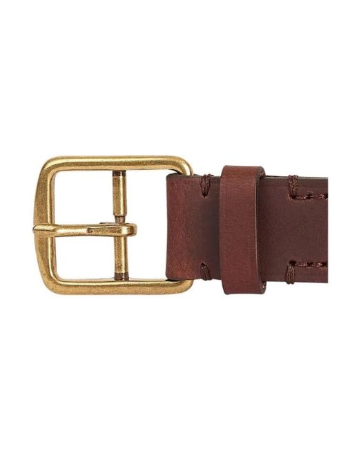 Barbour Accessoires ,Bruin ,Leer Lanark Leren Riem in het Brown voor heren