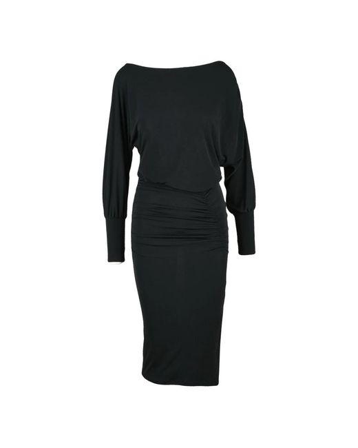 Midi Dresses Dixie de color Black
