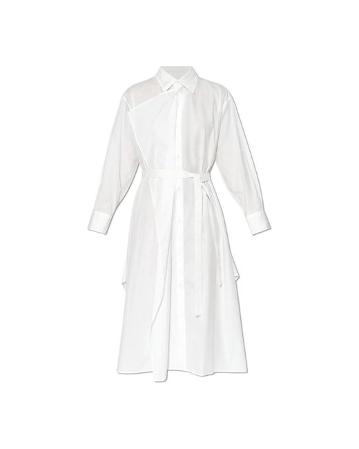 Shirt Dresses Y-3 en coloris White
