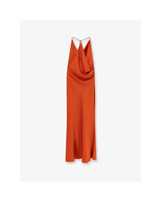 ACTUALEE Red Maxi Dresses