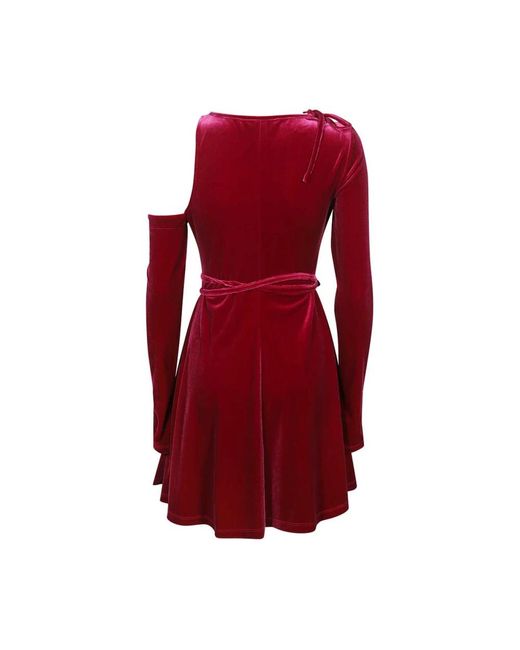 Versace Jeans Couture Red Short Dresses