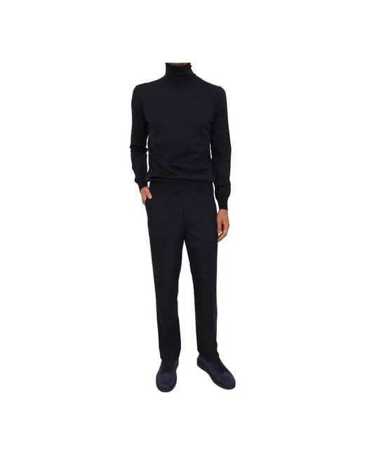 Paolo Pecora Black Turtlenecks for men