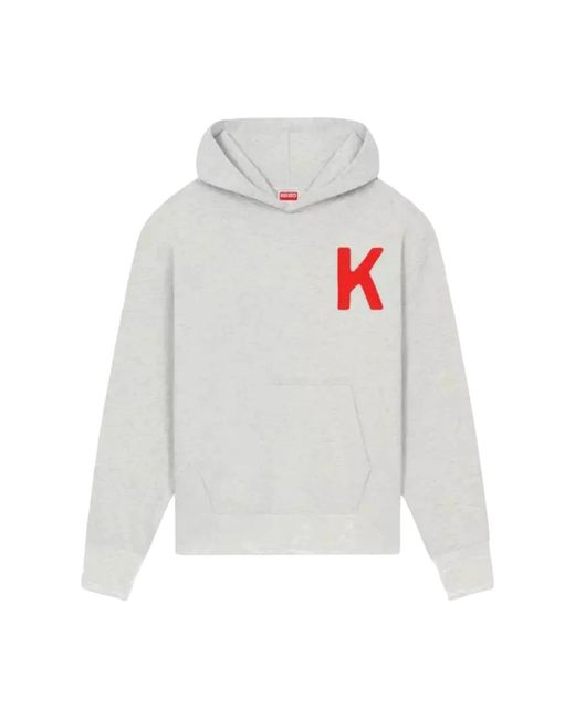 KENZO Hoodies in het White