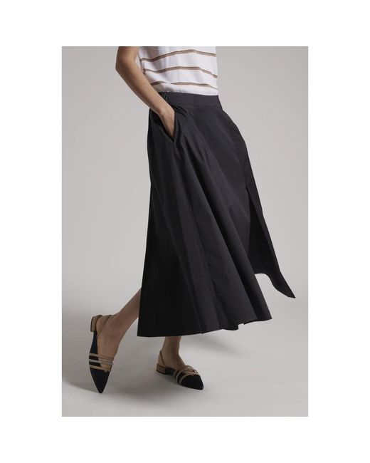 Peserico Midi Rok in het Black