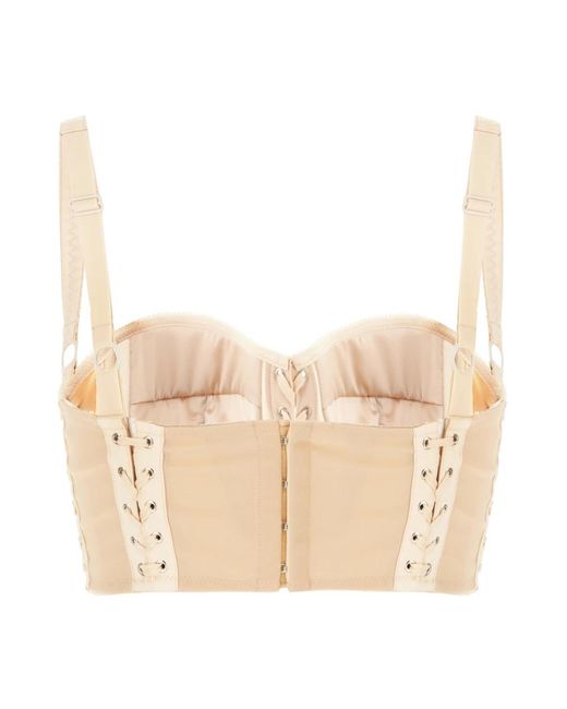 Dolce & Gabbana Natural Sleeveless Tops