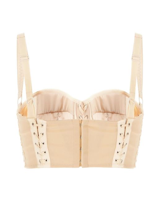 Dolce & Gabbana Natural Sleeveless Tops