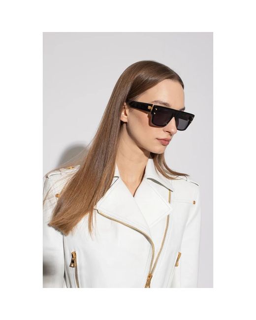Sunglasses Balmain de color Gray