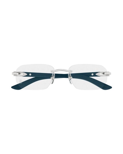 Cartier Blue Glasses for men
