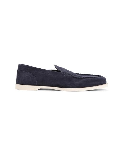 Loafers di John Lobb in Blue da Uomo