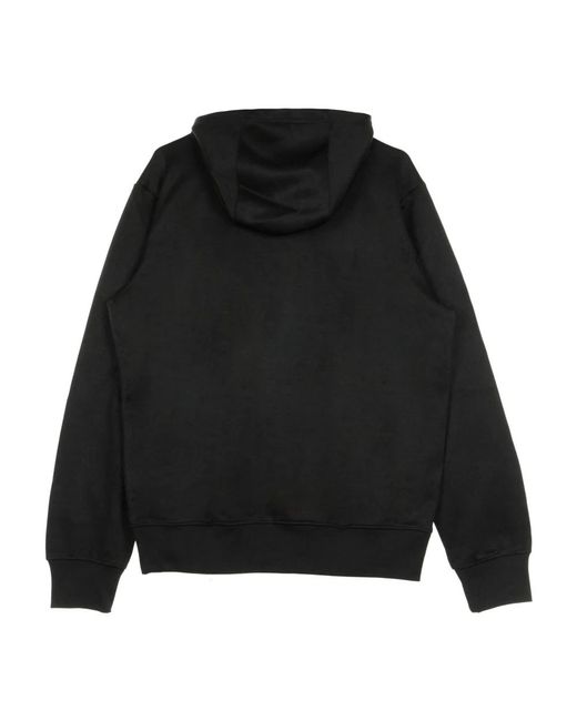 Element Hoodies & Sweatvesten ,Zwart ,Katoen Verticale Hoodie Zwart in het Black voor heren