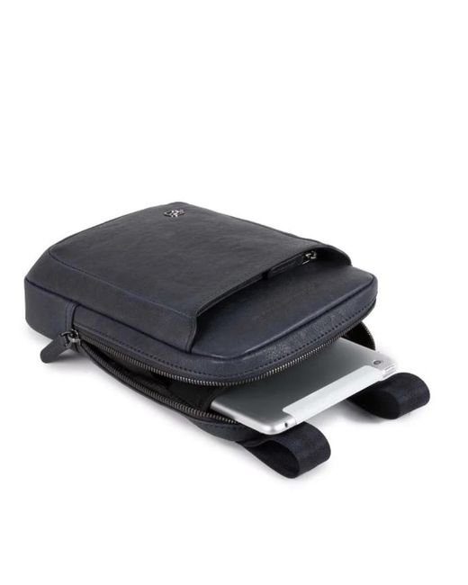 Piquadro Black Messenger Bags for men