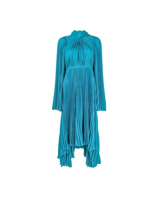 Balenciaga Blue Midi Dresses