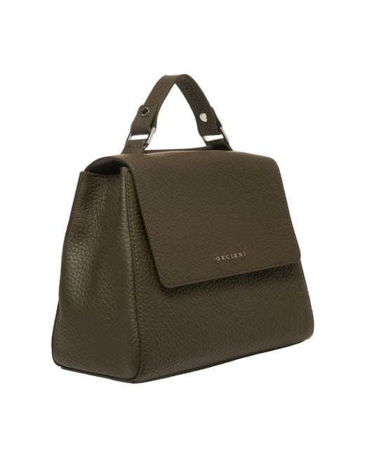 Orciani Green Handbags