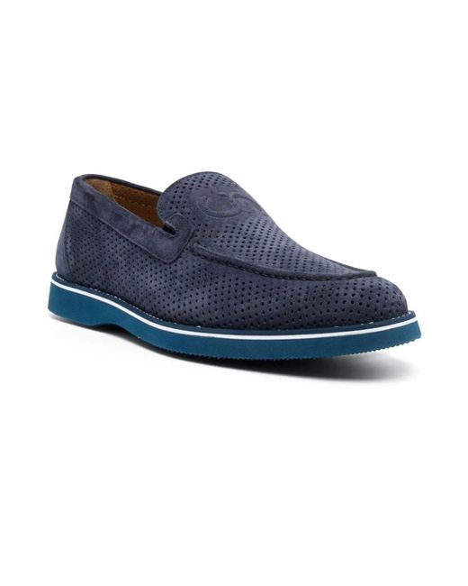 Casadei Blue Loafers for men