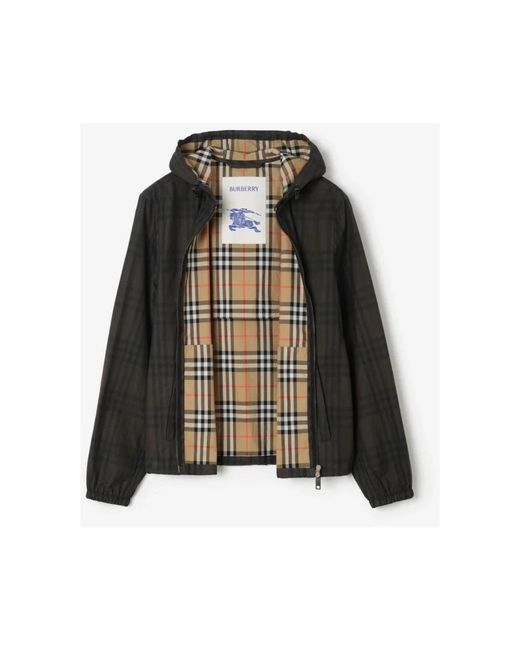 Burberry Black Light Jackets for men