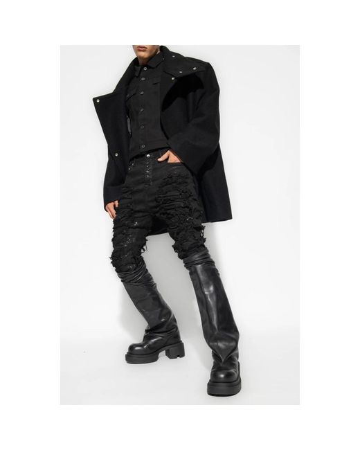 Rick Owens Black Parkas for men
