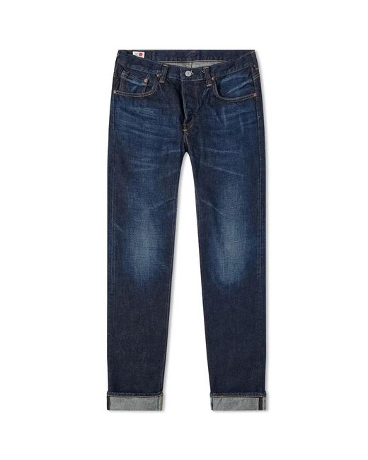 Edwin Blue Straight Fit Jeans for men