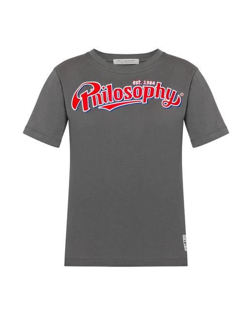 T-Shirts di Philosophy Di Lorenzo Serafini in Gray