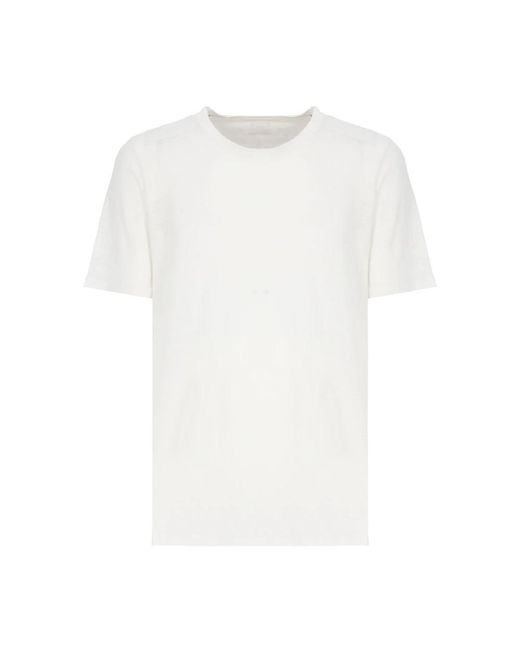 120% Lino White T-Shirts for men