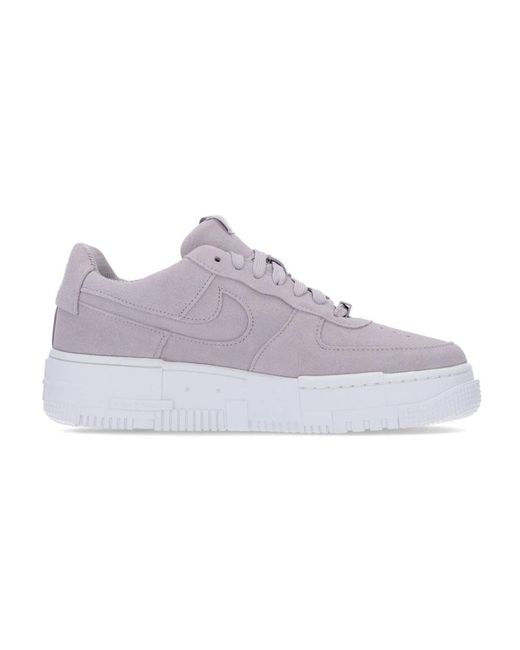 Nike Purple Pixel Low Sneaker
