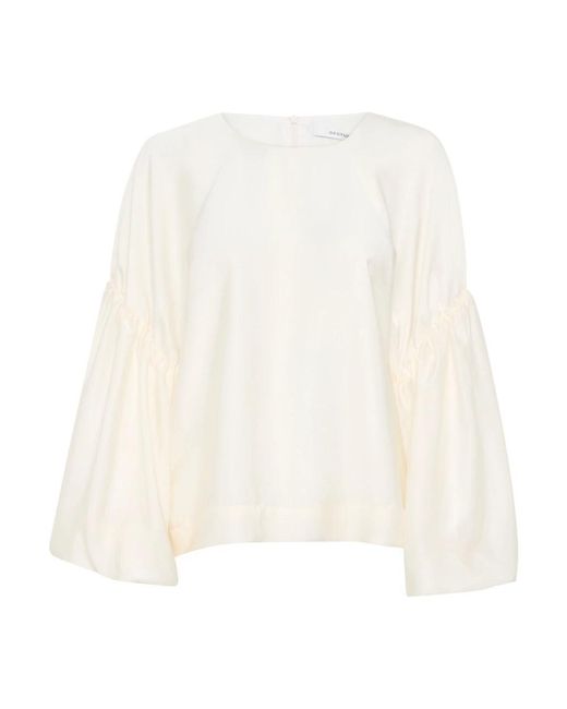 Gestuz White Blouses