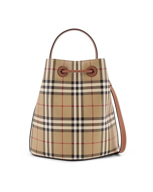 Bucket Bags Burberry en coloris Brown