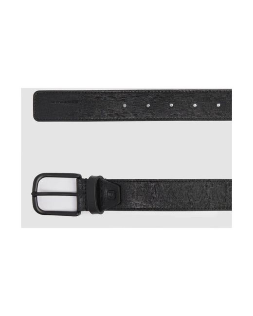 Piquadro Black Belts for men