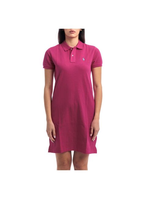 Polo Ralph Lauren Purple Short Dresses