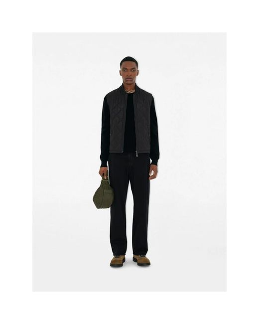 Burberry Black Waistcoats for men
