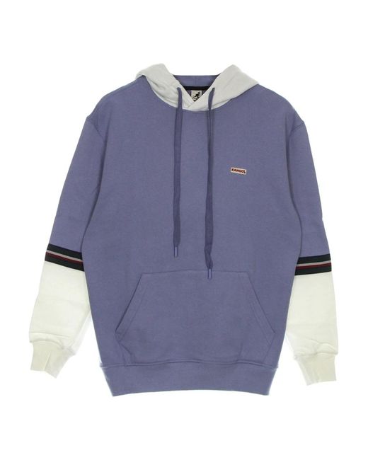 Kangol Blue Hoodies for men