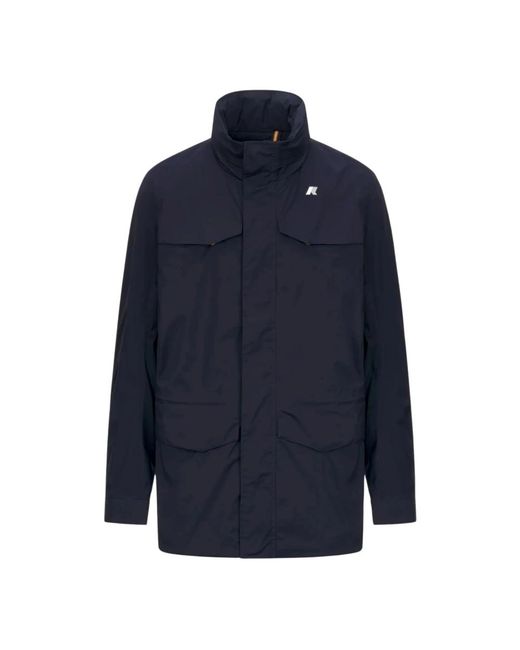 Light Jackets K-Way de hombre de color Blue