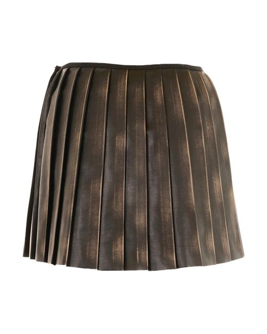 DIESEL Gray Short Skirts