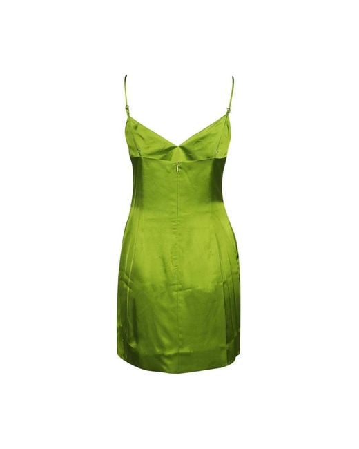 Ermanno Scervino Green Short Dresses