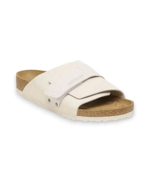 Birkenstock Natural Sliders
