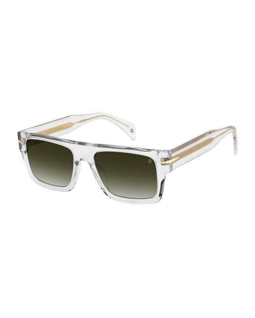 David Beckham Green Sunglasses