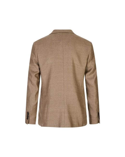 Peserico Brown Blazers for men