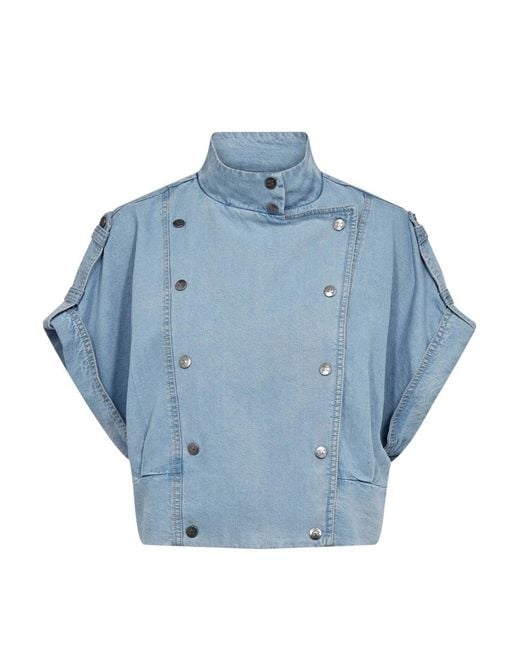 Vests co'couture en coloris Blue