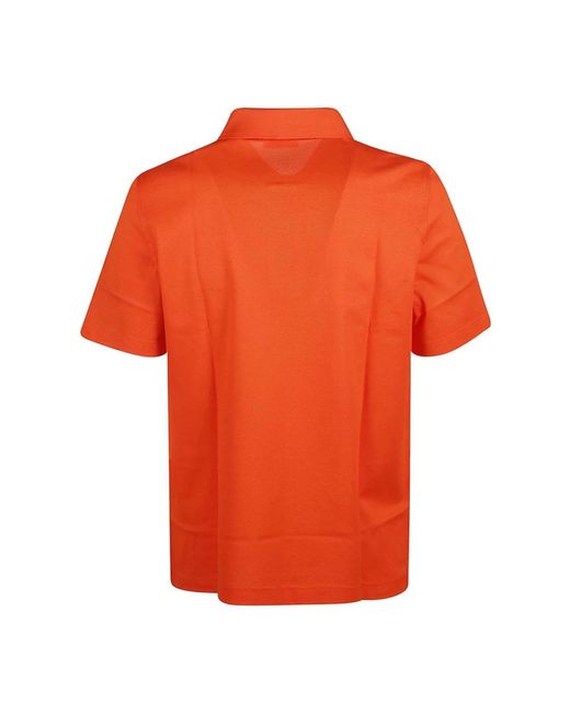 Ferragamo Orange Polo Shirts for men
