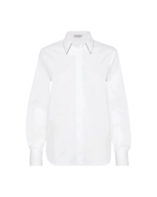 Brunello Cucinelli White Shirts