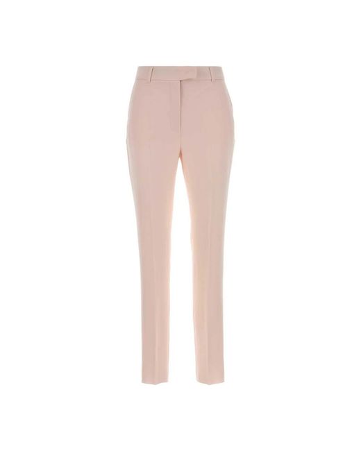 Max Mara Pink Slim-Fit Trousers