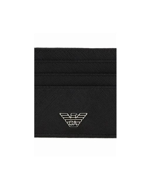 Emporio Armani Black Wallets & Cardholders for men
