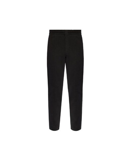 Emporio Armani Stilvolle Baumwollmischungshose in Black für Herren