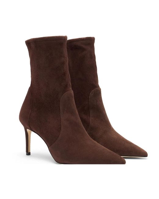 Heeled Boots Stuart Weitzman de color Brown
