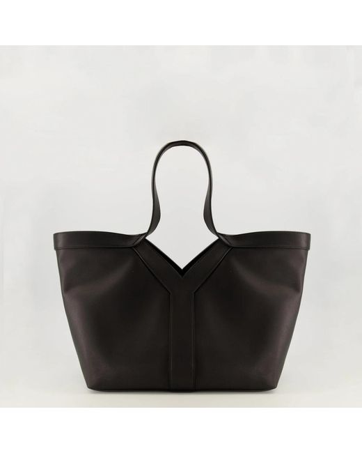Saint Laurent Black Shopping Bags