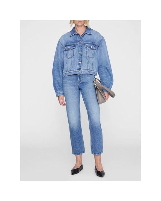 Anine Bing Blue Denim Jackets