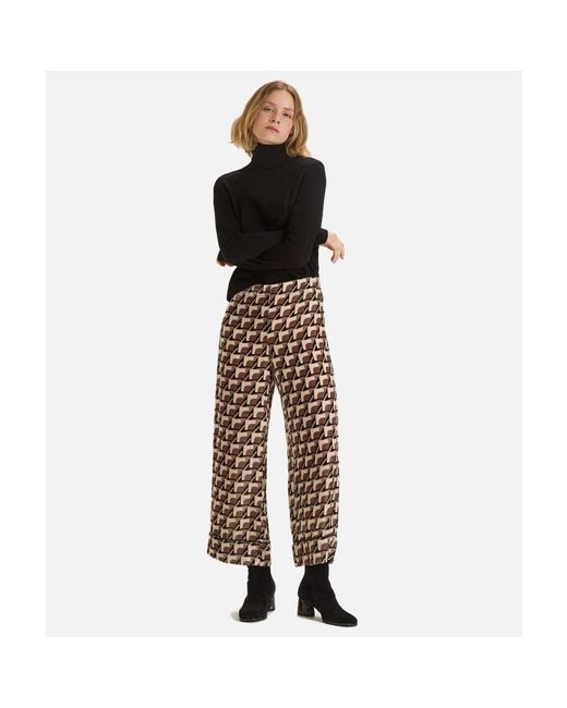 Maliparmi Multicolor Wide Trousers