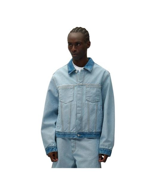 Arte' Blue Denim Jackets for men