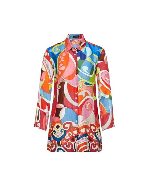 Van Laack Blue Usha Bluse