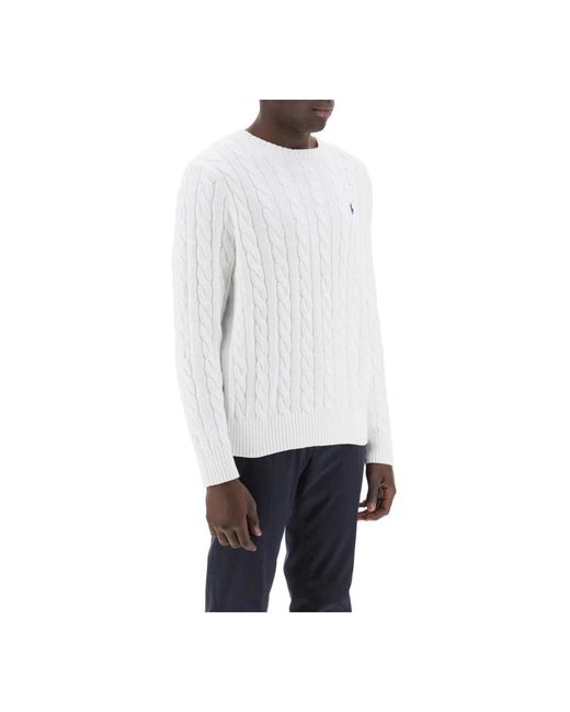 Polo Ralph Lauren Round-neck knitwear in White für Herren